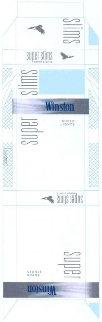 WINSTON WINSTON SUPER SLIMS LIGHTS