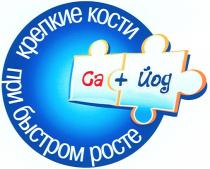 КРЕПКИЕ КОСТИ ПРИ БЫСТРОМ РОСТЕ CA + ЙОД