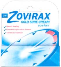 ZOVIRAX ACICLOVIR GSK ZOVIRAX ACICLOVIR COLD SORE CREAM