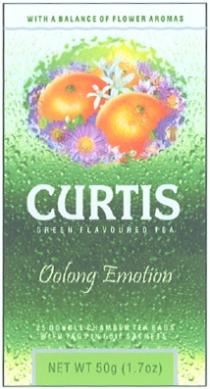 CURTIS OOLONG CURTIS OOLONG EMOTION WITH BALANCE OF FLOWER AROMAS GREEN FLAVOURED TEA