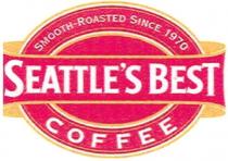 SEATTLE SEATTLES SEATTLES BEST COFFEE SMOOTH - ROASTED SINCE 1970