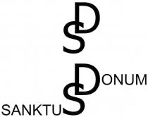 DONUM SANKTU SANKTUS DS DONUM SANKTUS