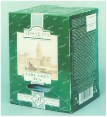 AHMADTEA AHMAD AHMAD TEA LONDON EARL GREY TEA 20 BAGS SACHETS FOIL