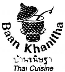 BAAN KHANITHA BAANKHANITHA BAAN KHANITHA THAI CUISINECUISINE