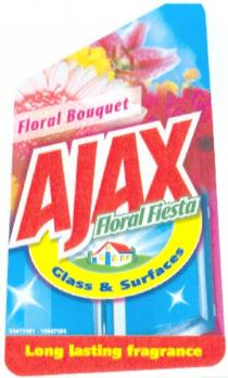 AJAX AJAX FLORAL FIESTA FLORAL BOUQUET GLASS & SURFACES LONG LASTING FRAGRANCEFRAGRANCE