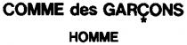 COMME DES GARCONS HOMME