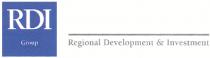 RDI GROUP REGIONAL DEVELOPMENT & INVESTMENTINVESTMENT