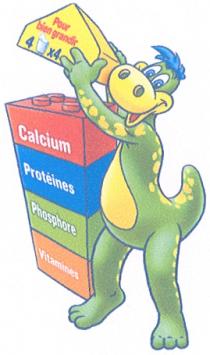 POUR BIEN GRANDIR CALCIUM PROTEINES PHOSPHORE VITAMINESVITAMINES