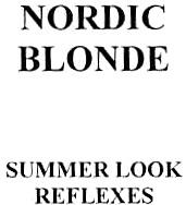 NORDIC BLONDE SUMMER LOOK REFLEXESREFLEXES