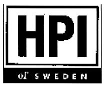 HPI SWEDEN HPI OF SWEDEN