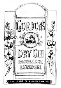 GORDONS GORDON DRY GIN DISTILLERY LONDON THE HEART OF GOOD COCTAIL