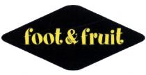 FOOTFRUIT FOOT FRUIT FOOT & FRUIT