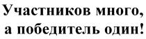 УЧАСТНИКОВ МНОГО А ПОБЕДИТЕЛЬ ОДИНОДИН