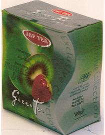 JAF JAFTEA JAF TEA GREEN TEA STRAWBERRY & KIWI NATURAL FRUITS SWEET TASTE FRUITY AROMA DELICIOUSLY SWEET EXCLUSIVE COLLECTIONCOLLECTION