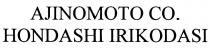 AJINOMOTO HONDASHI IRIKODASI AJINOMOTO CO HONDASHI IRIKODASI