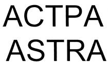 ACTPA АСТРА ASTRAASTRA