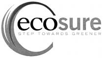 ECOSURE CECOSURE ECO SURE CECO ECOSURE STEP TOWARDS GREENERGREENER