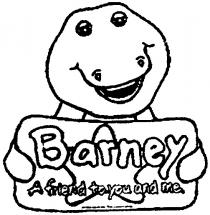 BARNEY A FRIEND TO YOU AND ME