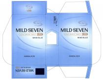 MILDSEVEN LSS MILD SEVEN LESS SMOKE SMELL WIND BLUE CHARCOAL FILTERFILTER