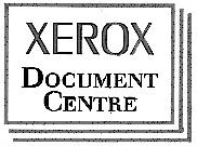 XEROX DOCUMENT CENTRE