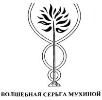 МУХИНОЙ ВОЛШЕБНАЯ СЕРЬГА МУХИНОЙ