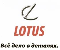 ВСЕ LOTUS ВСЁ ДЕЛО В ДЕТАЛЯХВСE ДЕТАЛЯХ