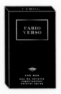 FABIO VERSO FABIOVERSA FABIO VERSO FOR MEN EAU DE PARFUM VAPORISATEUR NATURAL SPRAYSPRAY