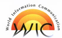 WIC COMMUNICATION WIC WORLD INFORMATION COMMUNICATION