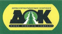 ДОК DOK ДОК ДЕРЕВООБРАБАТЫВАЮЩАЯ КОМПАНИЯ WOOD WORKING COMPANYCOMPANY