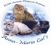 АННАМАРИЯ КЭТС ANNAMARIA CATS CAT АННА МАРИЯ ANNA MARIA CATS CAT КЛК АННА-МАРИЯ КЭТС ANNA-MARIA CATSCAT'S