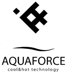AQUAFORCE AF AQUAFORCE COOL & HOT TECHNOLOGYTECHNOLOGY