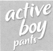 ACTIVE ACTIVEBOY PANTS ACTIVE BOY PANTS