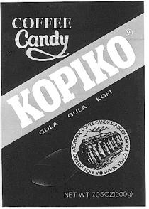 KOPIKO GULA KOPI COFFEE CANDY RICH TASTING AROMATIC