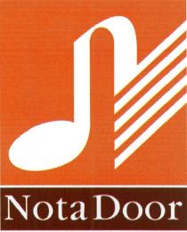 NOTA DOOR NOTADOORNOTADOOR