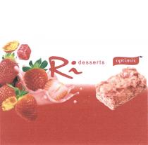 RIDESSERTS OPTIMIX RI DESSERTS OPTIMIX