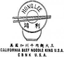 HONG LEE CALIFORNIA BEEF NOODLE KING CBNK