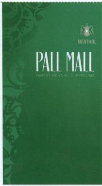 PALLMALL PALL MALL FAMOUS MENTHOL SUPERSLIMSSUPERSLIMS