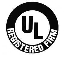 UL REGISTERED FIRMFIRM