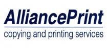 ALLIANCEPRINT ALLIANCE PRINT ALLIANCEPRINT COPYING AND PRINTING SERVICESSERVICES