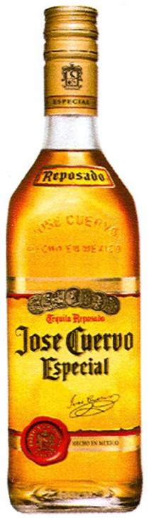 JOSECUERVO CUERVO JOSE CUERVO ESPECIAL REPOSADO FABRICA LA ROJENA TEQUILA HECHO EN MEXICOMEXICO