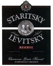 SL STARITSKY & LEVITSKY RESERVE CHERNOZEM GRAIN HARVEST AUTHENTICALLY UKRAINIAN DISTILLING HERITAGEHERITAGE