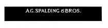 SPALDING AG BROS A.G. SPALDING & BROS.BROS.