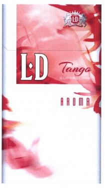 L-D LD TANGO AROMA QUALITY TOBACCO SUPERSLIMSSUPERSLIMS