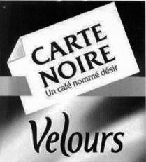 CARTE NOIRE UN CAFE NOMME DESIR VELOURSVELOURS