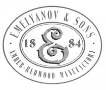 EMELYANOV EMELYANOV & SONS AMBER REDWOOD MANUFACTORY 1884