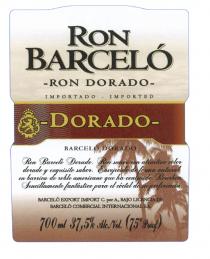 DORADO BARCELO RON DORADO RON BARCELO COMERCIAL INTERNACIONAL BOURBONBOURBON