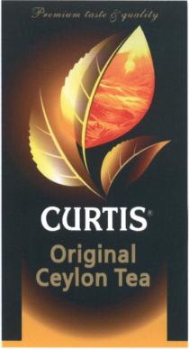 CURTIS CURTIS PREMIUM TASTE & QUALITY ORIGINAL CEYLON TEATEA