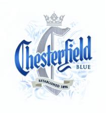 CHESTERFIELD CHESTERFIELD BLUE ESTABLISHED 18961896