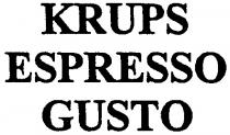 KRUPS ESPRESSO GUSTO