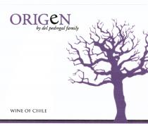 ORIGEN ORIGEN BY DEL PEDREGAL FAMILY WINE OF CHILECHILE